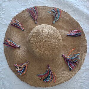 Betsey Johnson Beach Hat